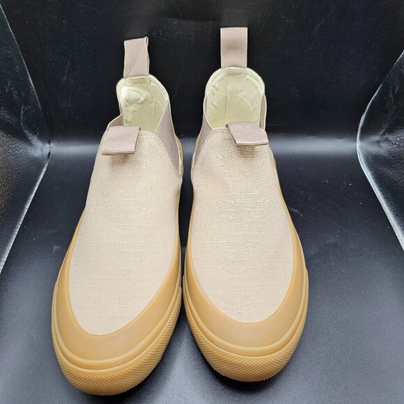 NWOB Men's SeaVees‎ Ballard Ankle Boots Stone Cotton Ripstop Size 9 - Picture 1 of 6